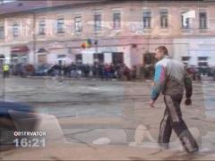 Simulare cu scopul de a constientiza pietonii cu privire la pericolele din trafic