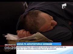 Greva controlorilor de securitate afecteaza in continuare aeroporturile germane