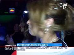 Mii de cupluri din toata tara s-au distrat de Ziua Indragostitilor