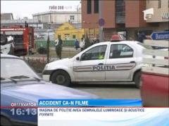 Accident ca-n filme in centrul orasului Targu Mures!