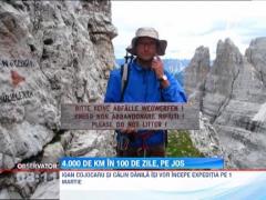 Doi tineri vor sa mearga pe jos 4.000 de kilometri