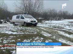 Taximetristul gasit mort in porbagajul masinii sale a fost ucis in Sibiu