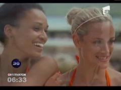 O televiziune sud-africana a prezentat imagini cu iubita atletului cu dizabilitati Oscar Pistorius