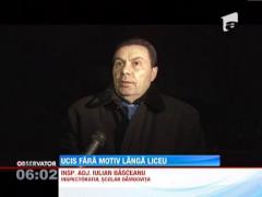 Elev ucis fara motiv langa liceu