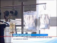 Ancheta la Maternitatea Elena Doamna din Iasi