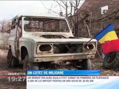 Un barbat din Alba Iulia a transformat un ARO in cotet