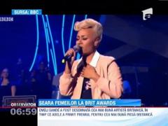 Seara femeilor la gala Brit Awards