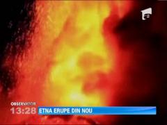 Cel mai activ vulcan din Europa a inceput din nou sa erupa