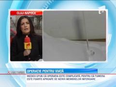 O tumora gigant urmeaza sa fie extirpata la Cluj