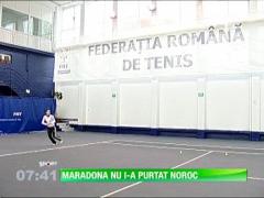 Diego Armando Maradona a facut pe arbitrul la meciul Soranei Carstea din Dubai