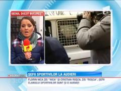 Sefii clanului sportivilor la audieri