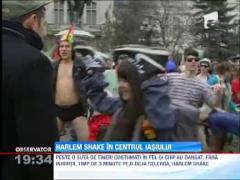 Centrul Iasiului s-a transformat in scena de dans