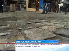 Reguli noi pentru terasele din Centrul Istoric al Capitalei