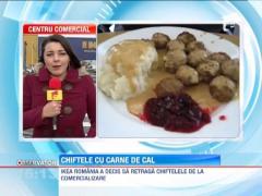 Chiftelele comercializate in restaurantele lantului de magazine IKEA ar contine carne de cal