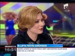 Andrei Leonte si Tudor Turcu la Eurovision
