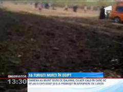 Balon cu aer cald prabusit in Egipt: 19 turisti straini au murit