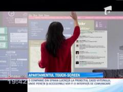 Apartamentul cu pereti touch-screen