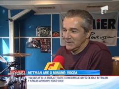 Dan Bittman revine pe scena! Un medicament recomandat de catre un doctor roman i-a redat vocea artistului