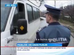 Ploile fac prapad la Gorj