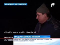 Impuscat cand fura motorina