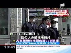 Un adolescent roman este acuzat ca ar fi ucis o tanara japoneza la Tokyo