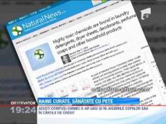 OMS trage un semnal de alarma in privinta compozitiei chimice a detergentilor