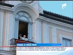Prima zi fara Benedict al XVI-lea. Scaunul Sfantului Petru este vacant pentru prima data in 600 de ani