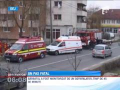 Pescar ucis de apele involburate ale raului Somes