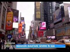 Obama reduce cu 85 de miliarde de dolari cheltuielile bugetului federal