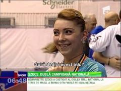 Bernadette Szocs, dubla campioana nationala la tenis de masa
