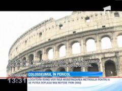 Celebrul Colosseum din Roma risca sa se prabuseasca!
