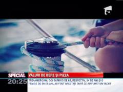 Observator Special: Trei americani au petrecut o noapte de lux pe un yacht furat, cu o pizza si 20 de beri