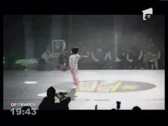 O  fetita a reusit sa ridice sala in picioare la un concurs de Breakdance din Franta