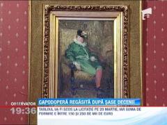 Capodopera regasita dupa sase decenii: Povestea tabloului "Colombina in verde", de Nicolae Grigorescu