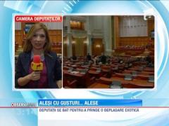 Deputatii se bat pentru a prinde o deplasare in destinatii exotice