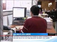 Zilele de 2 si 3 mai vor fi, oficial, libere