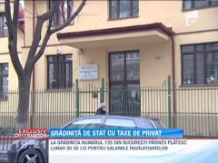 EXCLUSIV La o gradinita de stat din Bucuresti, parintii sunt obligati sa plateasca salariile ingrijitoarelor