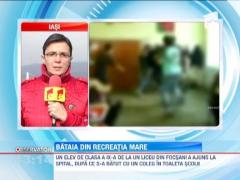 ALARMANT! Inca un elev a ajuns la spital dupa ce a fost batut de un coleg