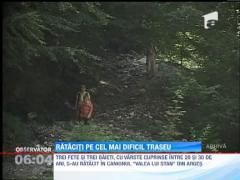 Trei fete si trei baieti s-au ratacit in canionul "Valea lui Stan" din Muntii Fagaras