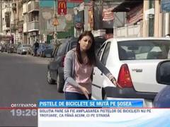 Pistele de biciclete se muta pe sosea
