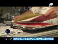 O romanca stabilita in Anglia, condamnata la 15 ani de inchisoare pentru ca si-a infometat fiica