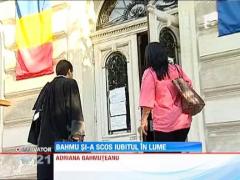 Adriana Bahmuteanu si-a scos iubitul in lume