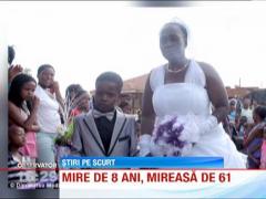SOCANT! Casatorie intre un baiat de opt ani si o femeie de 61, in Africa