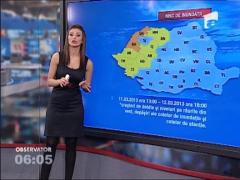 Cod galben de inundatii, valabil pentru raurile din vestul tarii