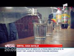 SPECIAL: In birturile satesti, tara se pune la cale mai ceva ca in Parlament