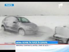 Val de ninsori puternice, in Franta