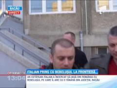 Un cetatean italian, prins in timp ce incerca sa fuga din Romania cu un bebelus de cinci luni