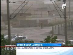 UPDATE! Se intoarce iarna! Cod galben de vant si ninsori pentru toata tara