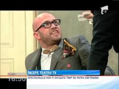 In aceasta seara, Antena 1 lanseaza cel mai ambitios proiect al anului: TEATRU TV