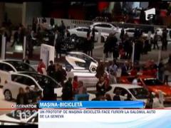 Un nou model de bicicleta motorizata face furori la Salonul Auto de la Geneva